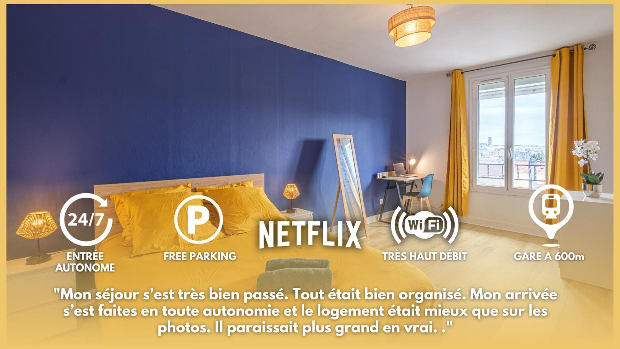 Bleu Nuit - Welc'Home Limoges Eksteriør billede